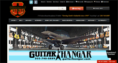 Desktop Screenshot of guitarhangar.com